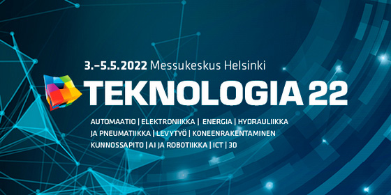 Teknologia-messut siirtyy toukokuuhun 2022
